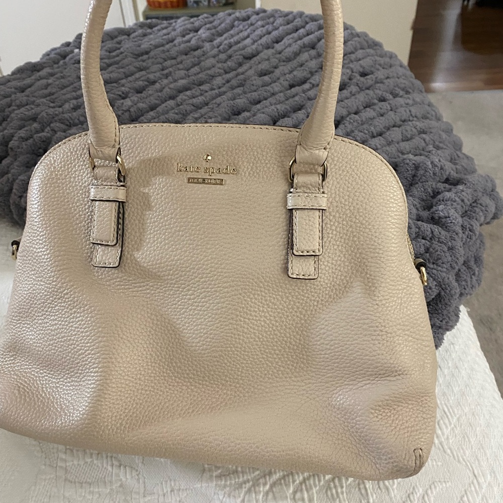Kate Spade Cream Leather Handbag